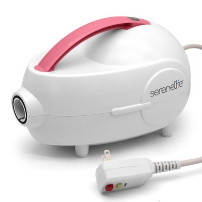 SereneLife Bubble Bath Adjustable 470W Electric Air Pump Machine - (Pink)