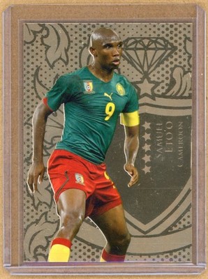 2011 Futera Unique Football Cards Samuel Eto'o Gold Foil /295 GLD06 Cameroon