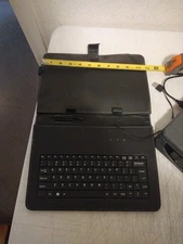 Slim PU Case Cover W/Stand & Keyboard USB 2.0 For 10" Tablet +a Yoobao Case.   A