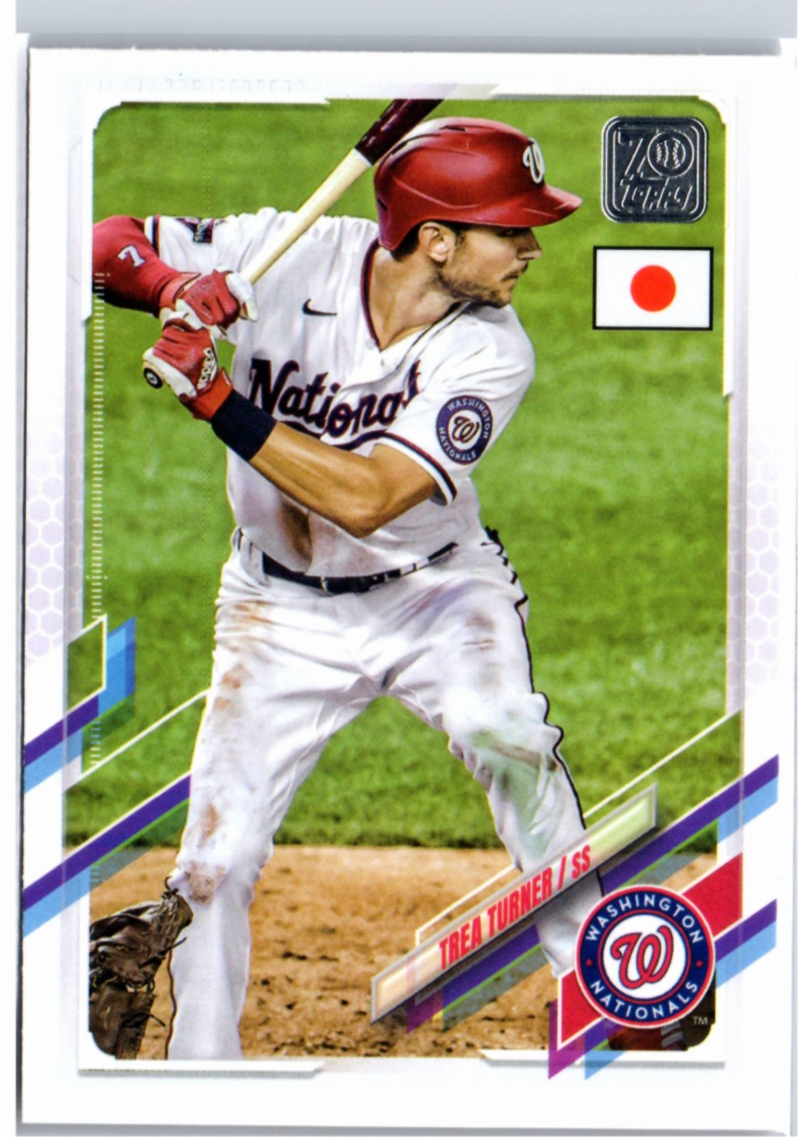 2021 Topps Japan Edition #187 Trea Turner
