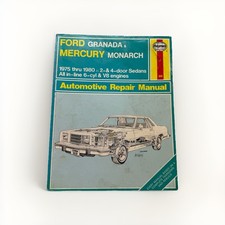Ford Granada Monarch 1975-1980 Shop Service Repair Manual Wiring Diagrams Engine