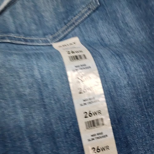 Pantalon femme Ariat neuf 26WR taille moyenne violet jeans Minnesota 10048268 neuf avec étiquette 91,95 $ - Photo 16/17