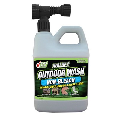 Mold Mildew Algae Stain Remover Non-Bleach Outdoor Wash 56 oz