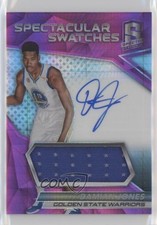 2016 Panini Spectra Spectacular Swatch Pink 37/49 Damian Jones #SS-DJN Auto 1u6