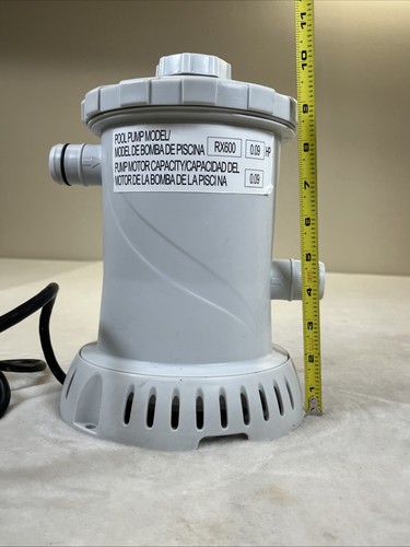 Polygroup RX600 Above Ground Pool Cartridge Filter Pump 0.09hp No Filter Or Hose - Picture 10 of 13