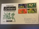 GB STAMPS FIRST DAY COVER 1964 BOTANICAL CONGRESS LONDON PHOSPHOR