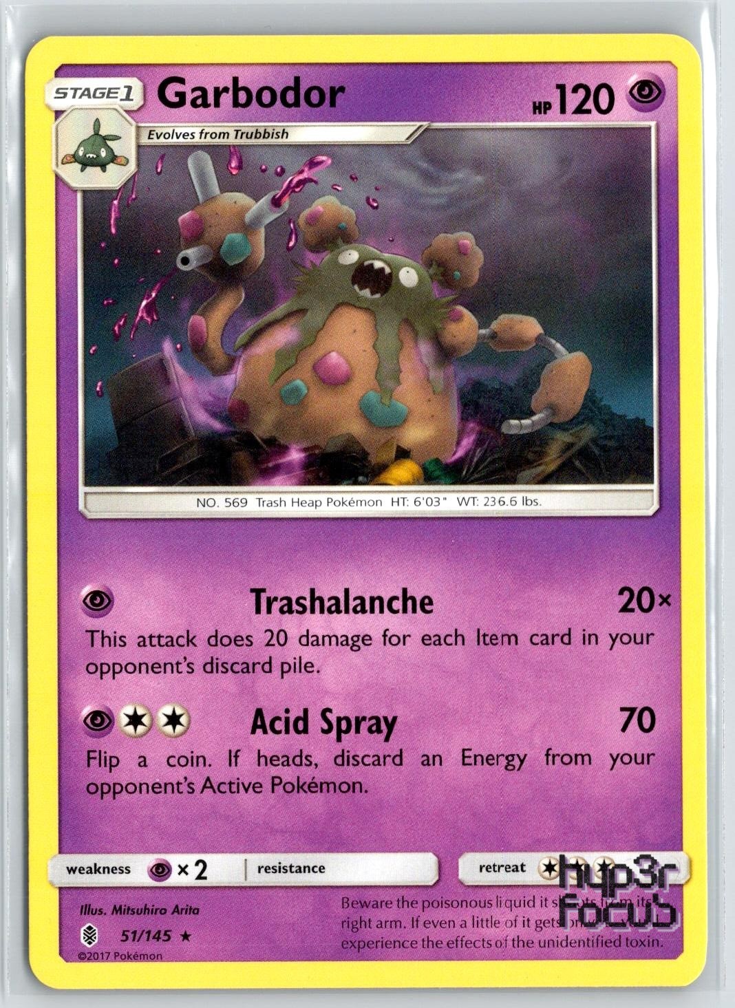 GARBODOR 51/145 LIGHTLY PLAYED Guardians Rising