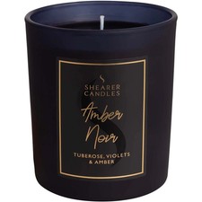 Image of SHEARER CANDLES Amber Noir Fragrance Long Lasting Scented Jar Candle *NEW*