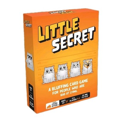 LITTLE SECRET Bluffing Board Game for Family and Friends Exploding Kittens NEW 