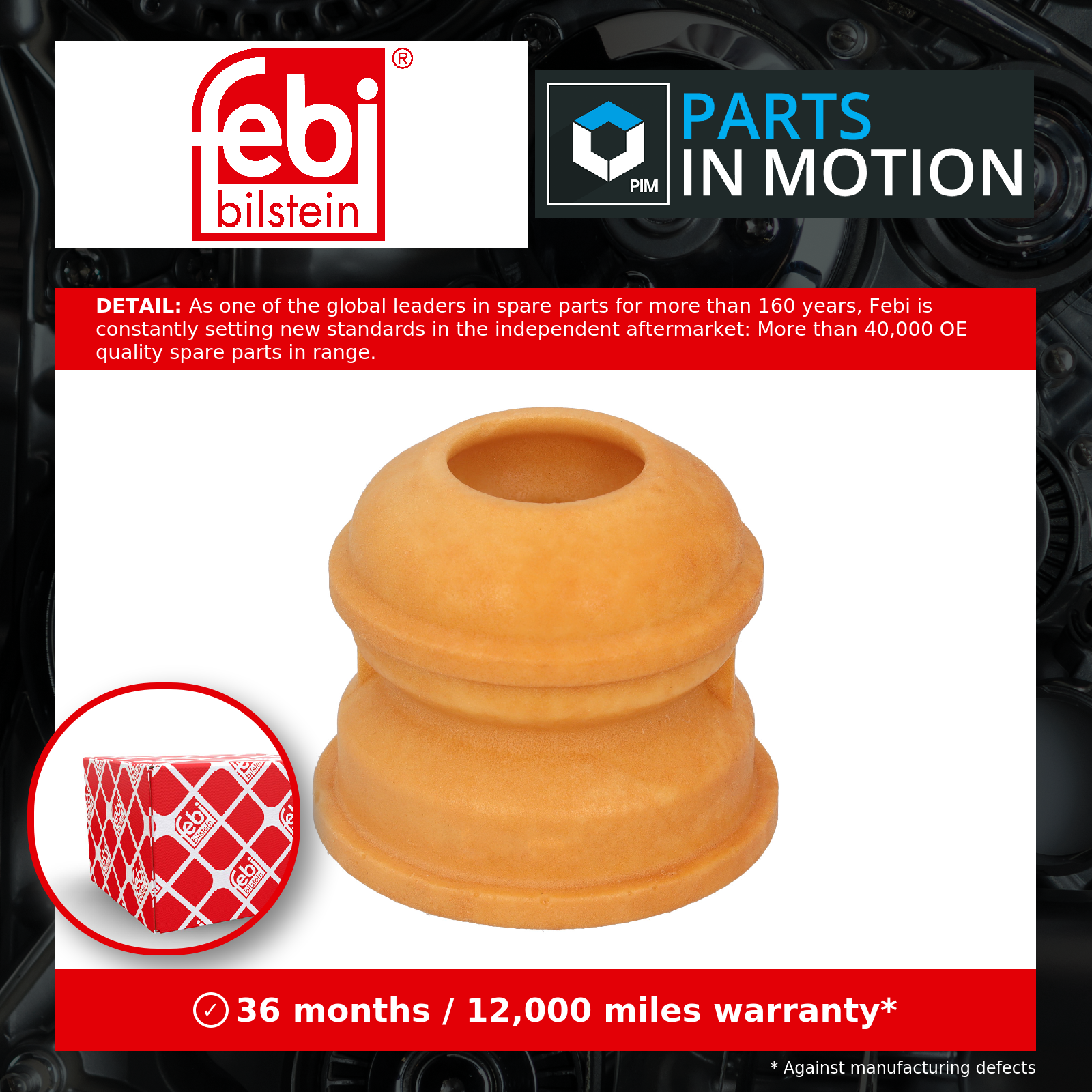 Febi Bilstein Car Bump Stop for Mercedes 194781 - Image 4