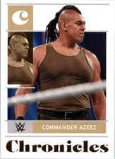2022 Panini Chronicles WWE #10 Commander Azeez - WWE