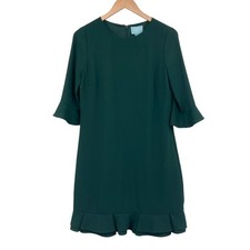 CeCe by Cynthia Steffe Green Career Dress Size 4 Elegant Work Office Womens