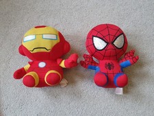 Ty Beanie Babies Marvel Superhero Spider-Man And Ironman 6-inch