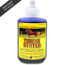 Thrush Buster - Treatment for Horses, Hoof Care Liquid to 2 oz, Purple