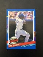1991 Donruss Bo Jackson #BC-10 Insert Kansas City Royals Baseball