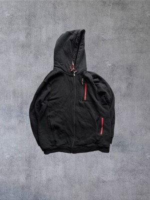 Prada Kapuzen Jacke Guter Zustand Größe: S Farbe: Schwarz Made In Italy