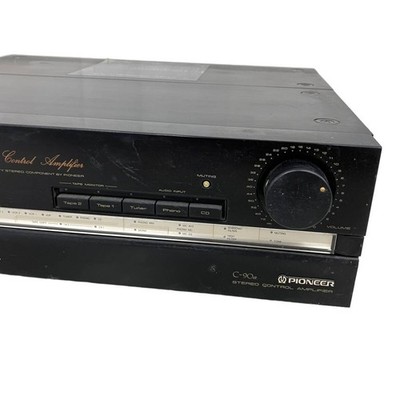 Pioneer C-90a Stereo Preamplifier Preamp As-Is Junk For Parts From Japan