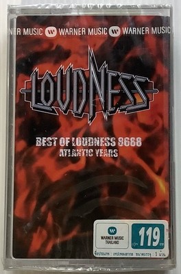New Loudness Best Of 8688 Atlantic Years Original Thailand Cassette Seal