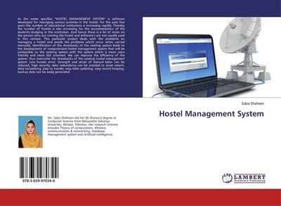 Hostel Management System Saba Shaheen
