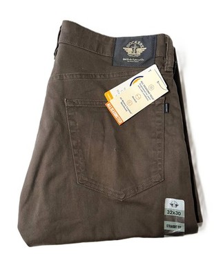 Docker's Men's Brown Chinos Size 32 x 30 MSRP $80.00 See description