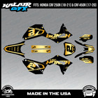 Graphics Kit for Honda CRF250R (2018-2021) CRF450R (2017-20) Flight - Gold