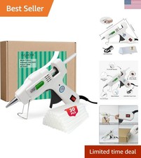 Hot Glue Gun Kit with 30 Glue Sticks, Fast Preheating Hot Melt, High Temp for... 0.63 per gallon