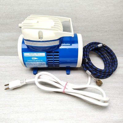 Badger Air Brush Co. Model 180-1 Oilless Diaphragm Air Brush Compressor & Hose