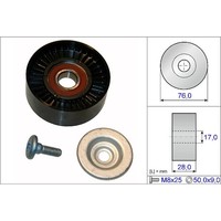 INA 532 0648 10 Umlenkrolle FüHrungsrolle Keilrippenriemen FüR Mercedes Benz