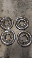 Set Of 4 Vintage 1955 1956 Ford 15 Wire Wheel Covers Hubcaps Baskets Set Of 4 Vintage 1955 1956 Ford 15 Wire Wheel Covers Hubcaps Baskets