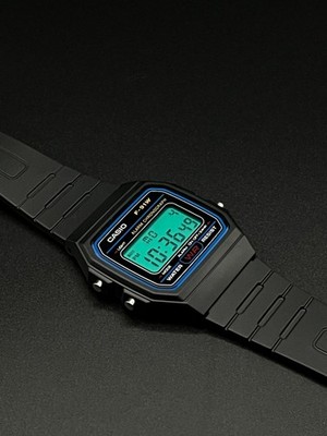 ''Radar'' | Custom Green Color Casio Watch Mod | Genuine | F91W|   | Custom | MOD