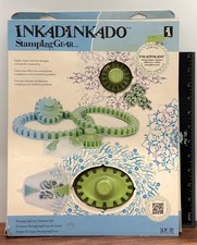 Inkadinkado Stamping Gear Deluxe Set 24-Piece Stamps  Accessories 65-32020