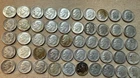 Roll 50 90% Silver Roosevelt Dimes $5 Face Value 90% Silver Coins Mixed Dates