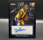 2024-25 Topps Finest Bronny James Jr. RC Auto 09 /25 Jersey Numbered Rookie