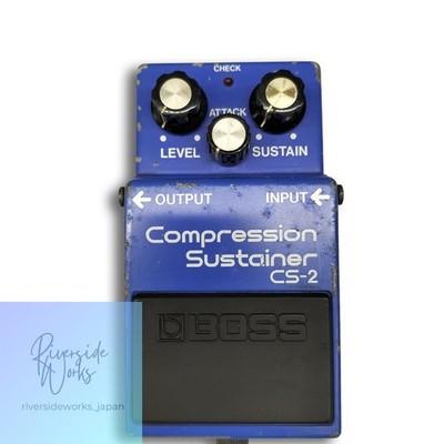 Boss CS-2 Compressor Effektpedal für Gitarre JP