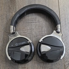 Cowin E7 Active Noise Cancelling Headphones Bluetooth Wireless Black FREE S/H