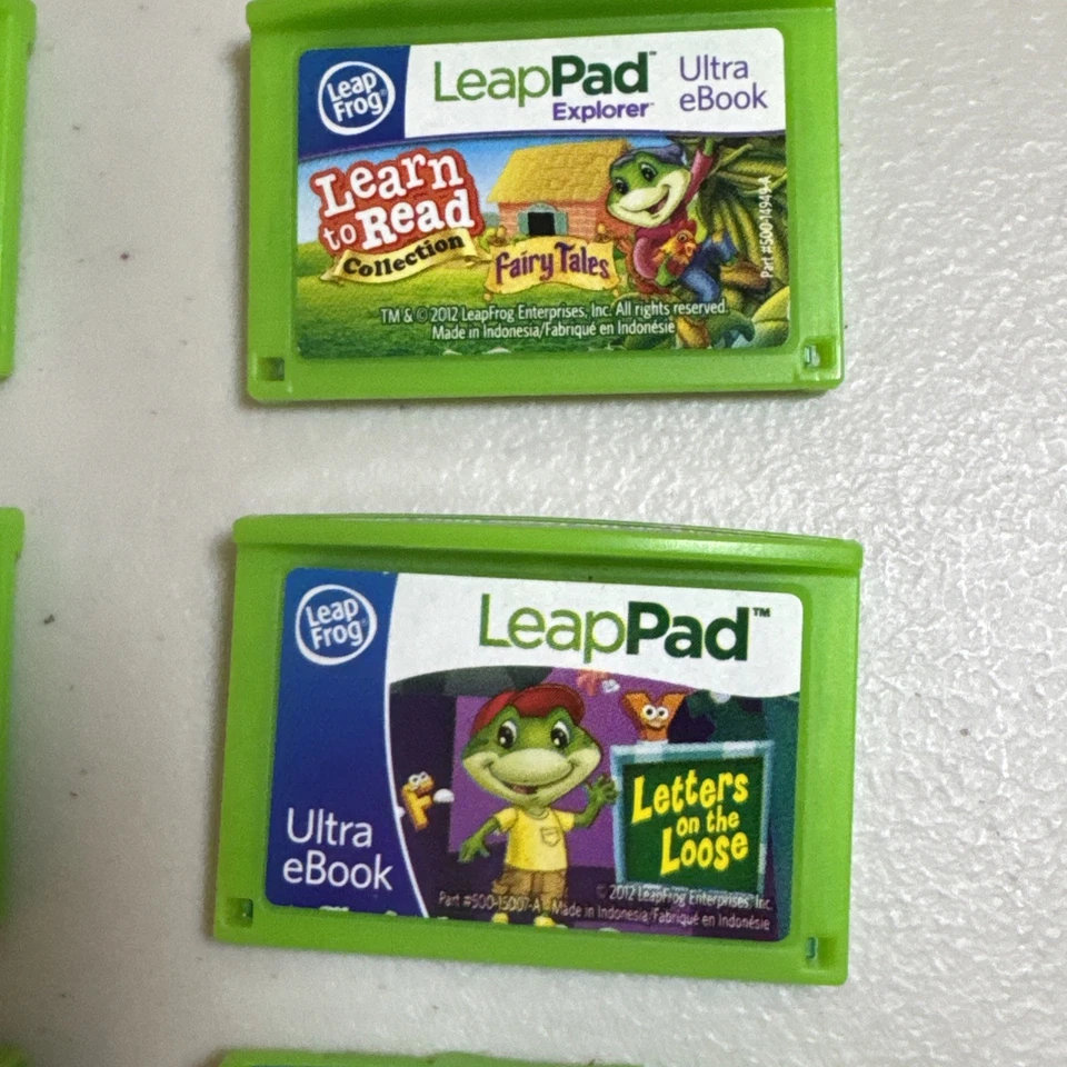 Lot of 10 Leap Frog Leapster Reading/Disney/Pets/ Octonauts Cartridge Games - Image 3 of 4
