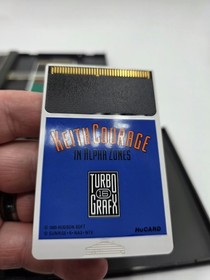 Keith Courage in Alpha Zones Power Golf & World Class Baseball TurboGrafx-16 Lot