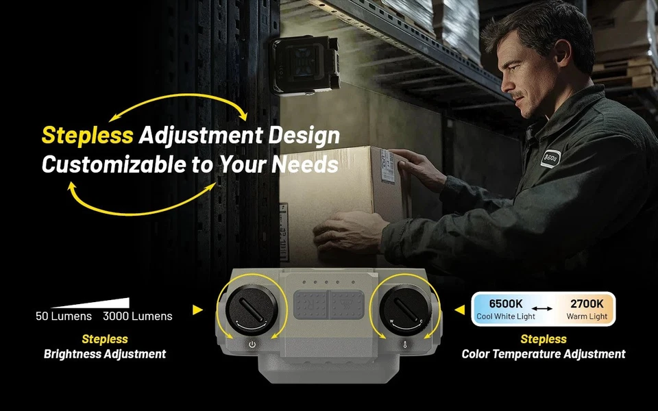 Linterna exterior Nitecore NWL30 3 en 1 con función de banco de energía Foto 4 de 4