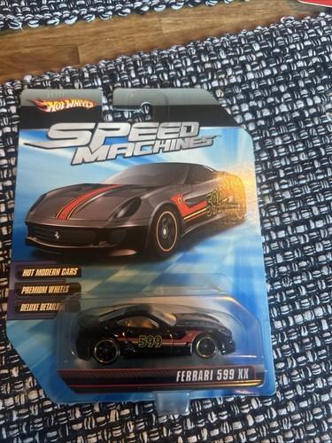 Hot Wheels 2009 Speed Machines '09 Ferrari 599 XX Black SKU:0021 - Picture 4 of 4