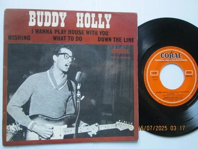 EP 45t /(7") / BUDDY HOLLY / WISHING - Photo 1/2