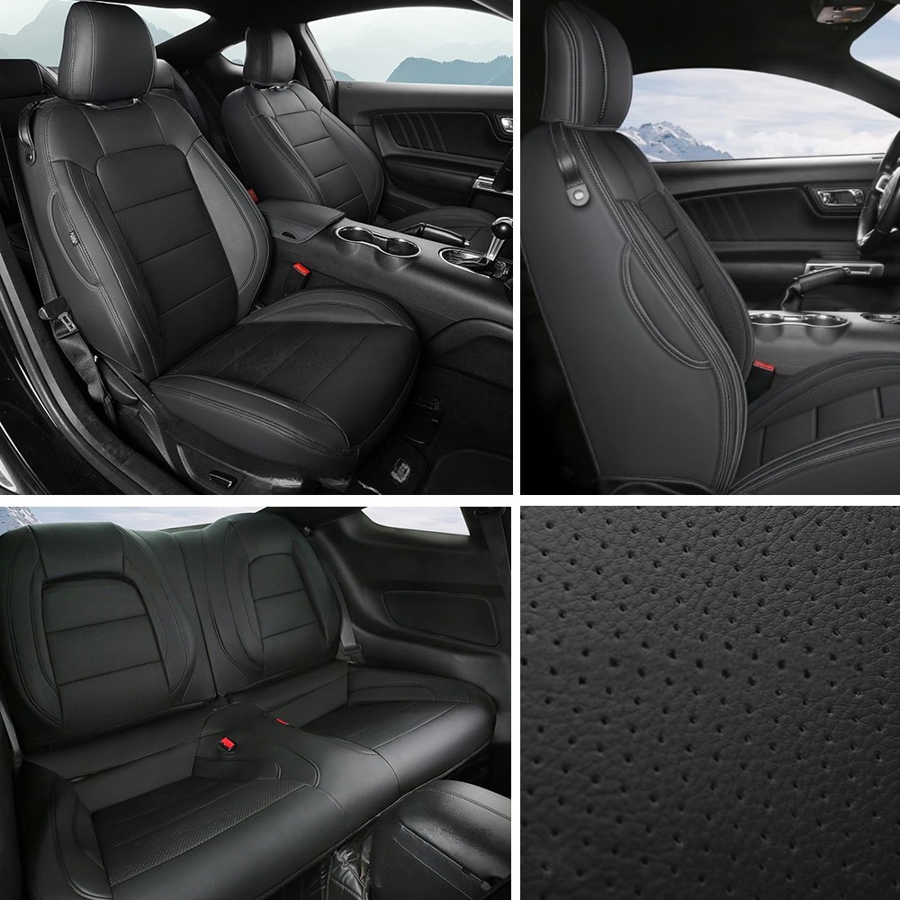 Custom Seat Covers for Toyota Rav4 (Hybrid) SE  Faux Leather 1:1 original design