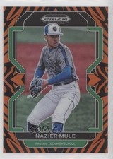 2022 Panini Prizm Draft Picks Tiger Stripes 20/99 Nazier Mule #PDP113 0j81