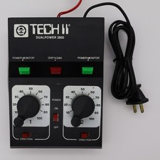 Mrc Tech Ii Dualpower 2800 Model Train Controller Dual Cab Power Pack Tested