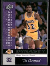 2008-09 Upper Deck #LAL-14 Magic Johnson Dynasty Los Angeles Lakers
