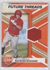 2022 Panini Elite Extra Edition Future Threads Orange /199 Branden Boissiere z1r