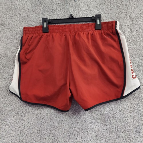 Nike Arkansas Razorbacks Women's DriFit Shorts Large Athletic Shorts Red - Picture 9 of 13