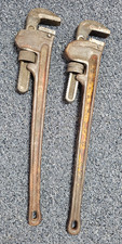 Ridgid Tools USA 24" Heavy Duty Pipe Wrench Set of 2 Pre-owned
