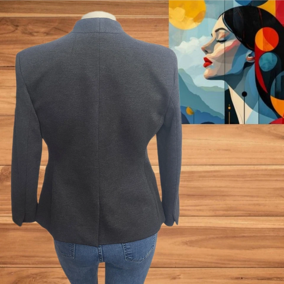 J Crew Going Out Blazer in Stretch Twill Women's Sz 2P - Image 2 of 4