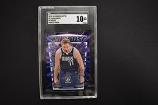 Luka Doncic 2023-24 Donruss Optic My House Purple Prizm #1 SGC 10 Gem Mint