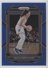 2023 Panini Prizm WNBA Blue Prizm 60/175 Megan Gustafson #46 06y2